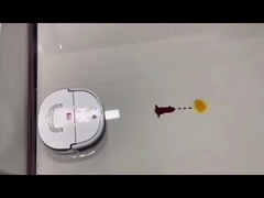 Vacío del robot con del girocompás de la navegación del aspirador el piso teledirigido difícilmente limpio