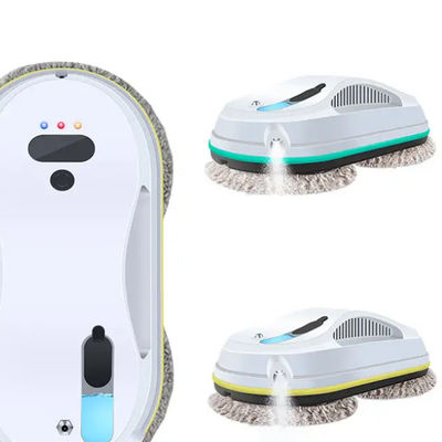 Limpiador de ventana Bagless del robot ultra fino del cuerpo con dos ruedas limpias 290 * 145 * 94M M