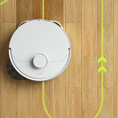 Detección de obstáculos Robot aspiradora de limpieza automática modos de limpieza 250L tanque de agua