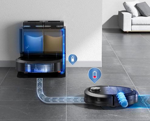 Cyclone Sweep Pro Robot de vacío de piso con funciones de succión y limpieza ciclónicas