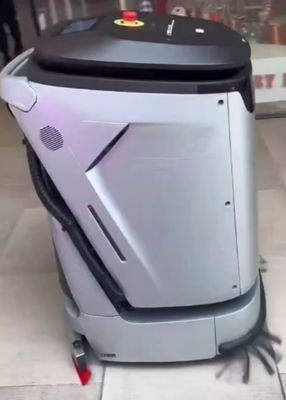 Limpiador de pisos robótico comercial de gran superficie con tanque de agua grande de 90L 2000m2/h