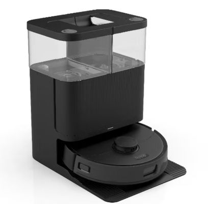 Robótica de batería aspiradora con detección de obstáculos