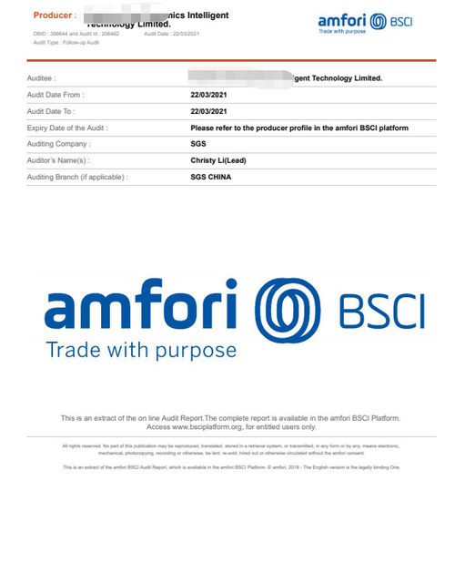 China Shenzhen Globabot Facotry certificaciones